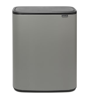 Bo Søppelbøtte Grå 2x30 L