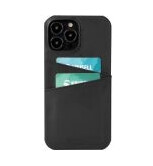 Krusell CardCover - Baksidedeksel for mobiltelefon - ekte skinn, polykarbonat - svart - for Apple iPhone 13 Pro Krusell CardCover - Baksidedeksel for mobiltelefon - ekte skinn, polykarbonat - svart - for Apple iPhone 13 Pro
