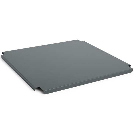 Hay Colour Crate Metal Large Square Lokk Charcoal