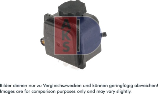 Utjevningsbeholder hydraulikkolje servostyring AKS DASIS 123037N