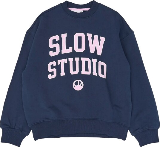 The New Tnvalerie Os Sweatshirt Navy 146/152