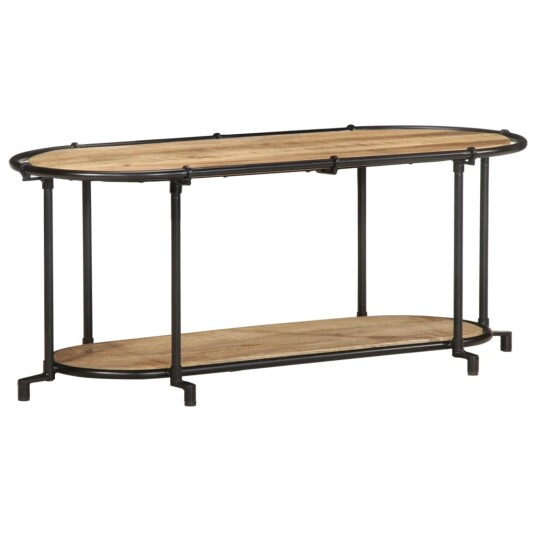 TV benk 100x42x40 cm grov heltre mango