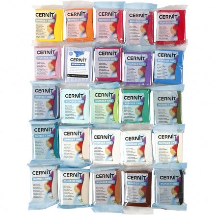 Cernit Cernit Ass farger 25x56g