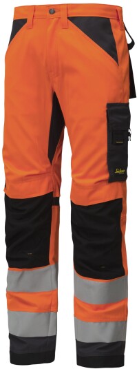 Snickers Workwear 6331 AllroundWork Arbeidsbukse varsel, oransje Varsel, Oransje, Klær