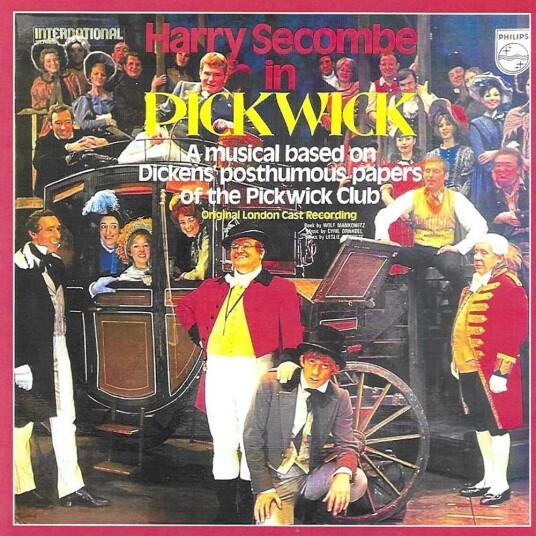 Original London Cast Harry Secombe In Pickwick CD