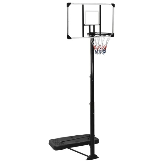 Basketballplate gjennomsiktig 256 361 cm polykarbonat