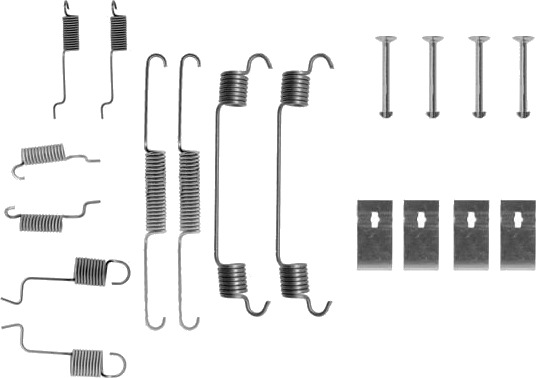 Tilbehørsett, bremsesko BOSCH 1 987 475 123 Tilbehørsett, bremsesko BOSCH 1 987 475 123