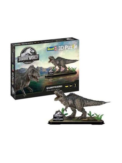 Revell 3D Puzzle Construction Kit Jurassic World Giganotosaurus 60dlg. 3D Puslespill