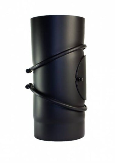 Ø150mm Peisrør stillbart 0-90 grader 3delt Ø150mm Peisrør stillbart 0-90 grader 3delt