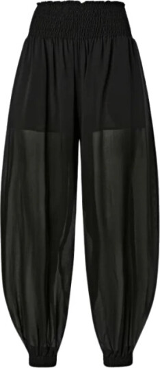 Pinko Dame Bukser Svart L,