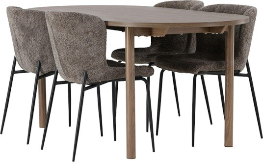 Venture Home Spisegruppe Venture Home Andy med 4 Modesto Stoler GR23678