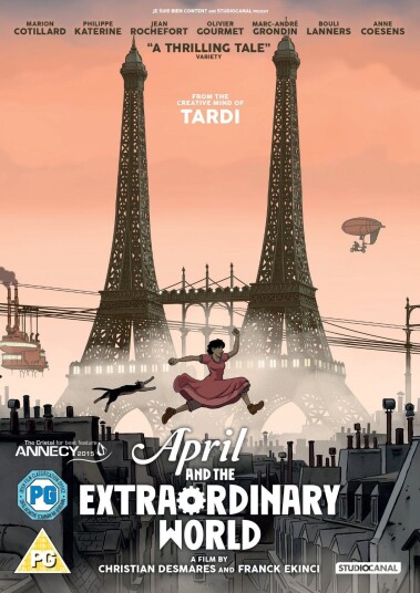 April And The Extraordinary World DVD April And The Extraordinary World DVD