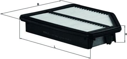 Luftfilter KNECHT LX 3007 Luftfilter KNECHT LX 3007