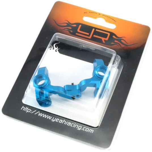 Yeah Racing XV01-006BU Front Knuckle Arm Aluminum Blue for Tamiy