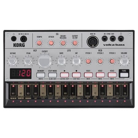 Korg Volca-Bass Bass Machine Synthesizer Korg Volca-Bass Bass Machine Synthesizer