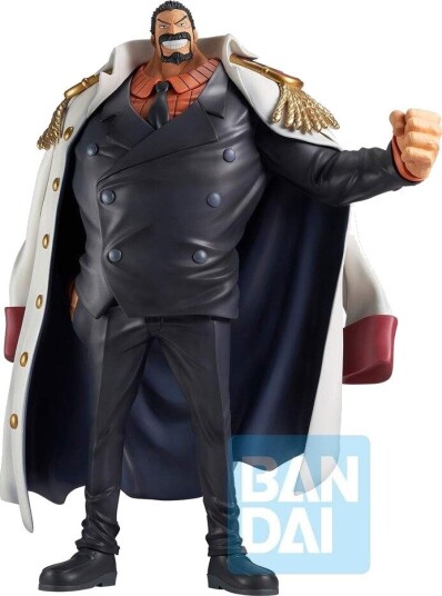 Northix One Piece Monkey D. Garp figur 25 cm Ichibansho samleobjekt