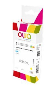 Owa - 12 Ml - Gul - Kompatibel - Gjenfabrikert - Blekkpatron (Alternativ For: Hp 935Xl) - For Hp Officejet 6812 6815 6820  Officejet Pro 6230 6230 Eprinter 6830 6835