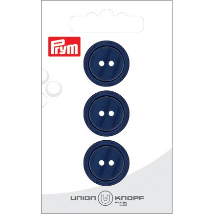 Prym Prym Plastknapp Navy 2 hull 20 mm 3 stk.