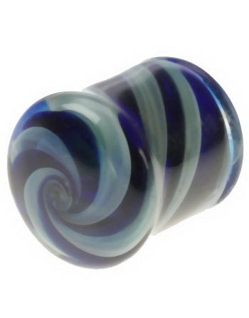 Utgått Twister Ocean Piercing Plugg Pyrex 6 mm