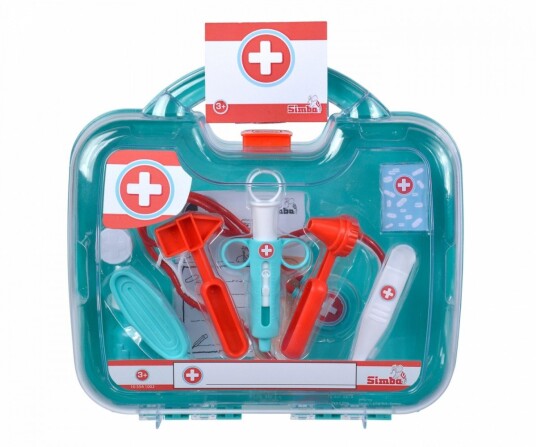 Simba Doctorcase Stor Doktorkuffert - 10 deler, 30 x 28 cm - 3+Ã¥r