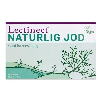 Lectinect Naturlig Jod 60 tabletter