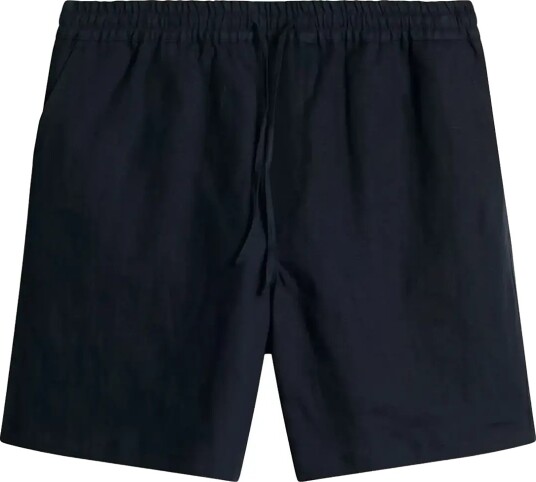 J. Lindeberg Joff Linen Shorts   Navy   52