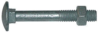 Nkt Fasteners lasebolt m8x60 mmutter varmeforzinket a100