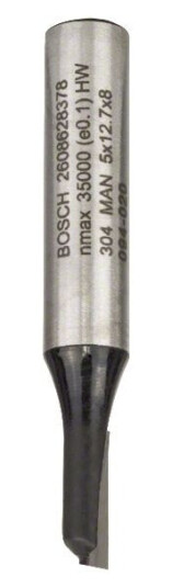 Bosch 8 Mm Notfres for Tre - 5 Mm Skjær, 51 Mm Lengde