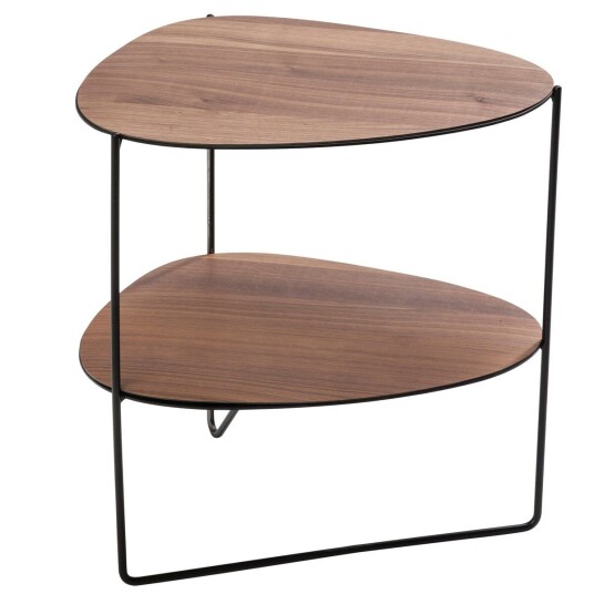 Lind DNA Curve Double sidebord Valnøtt