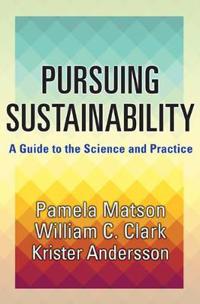 Pursuing Sustainability Av Pamela Matson, William C. Clark, Krister Andersson