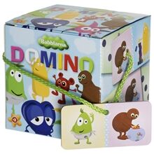 Babblarna Domino Barnespill med 28 Dobbelsidige Brikker for Barn fra 3 År Babblarna Domino Barnespill med 28 Dobbelsidige Brikker for Barn fra 3 År