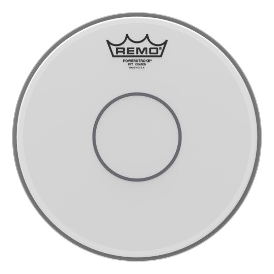 Remo P7-0110-C2- Powerstroke 77 Coated Clear Dot Snare Drumhead 10"