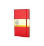 Moleskine Large Squared Hardcover Notebook Red (886293033X)