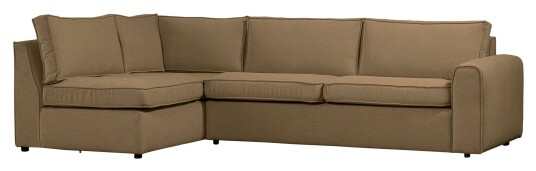 WOOOD Freek Hjørnesofa, Venstre, Light Brown Unoliving