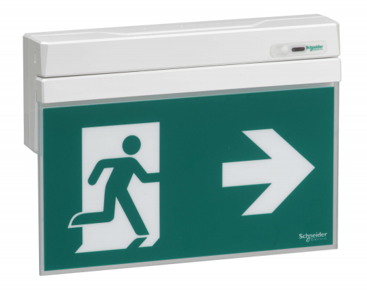 Schneider Electric OVA48404 Nødlysarmatur med piktogramsett 26 m Belysning Schneider Electric OVA48404 Nødlysarmatur med piktogramsett 26 m Belysning