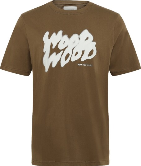 WOOD WOOD Wwbobby Cloud Tee 25493 Brown XS