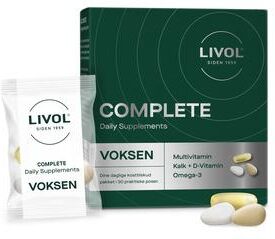 Livol Complete Adult 30 stk. Livol Complete Adult 30 stk.