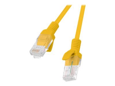 Lanberg Koblingskabel Rj-45 Hann Til Rj-45 Hann 25 Cm 5.4 Mm Utp Cat 6 Flertrådet Uten Hindringer Formstøpt Ral 1028 Oransje