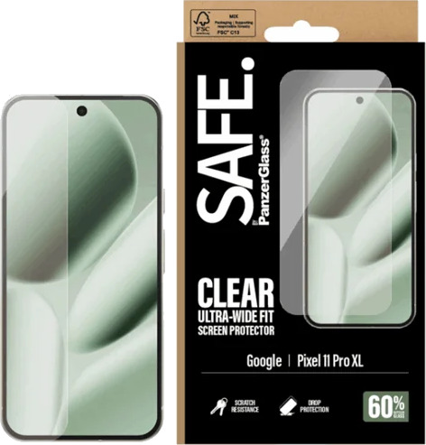 SAFE by PanzerGlass Screen Protector Google Pixel 11 Pro XL | Ultra-Wide Fit