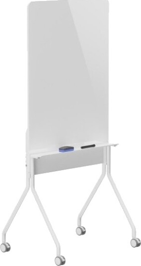 Ergo Office Mobil Tørr Ergo-Tavle, Horisontal Orientering, Hvit, Ensidig, Med Hylle, Tavlemål 1190X790 Mm Er-3