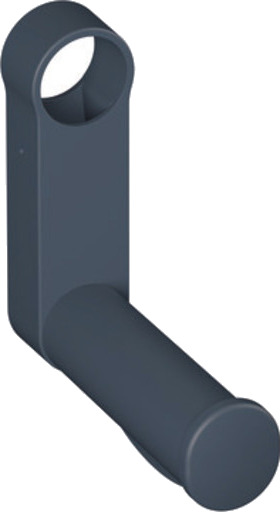 HEWI Toalettpapirholder til HEWI armlener i matt polyamid anthracite gray 39 mm x 143 mm x 139 mm HEWI Toalettpapirholder til HEWI armlener i matt polyamid anthracite gray 39 mm x 143 mm x 139 mm