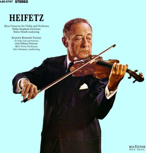 Rozsa Concerto For Violin And Orchestra Vinyl
