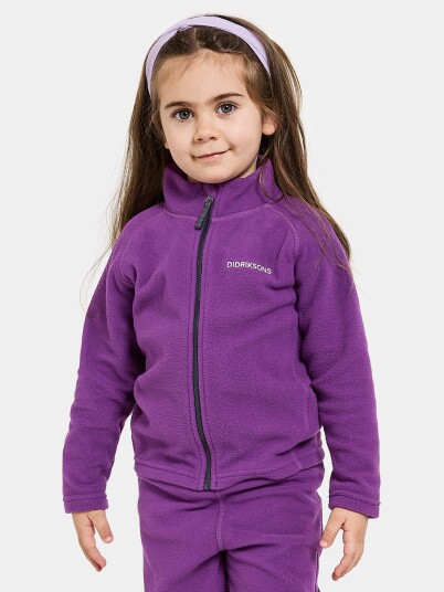 Didriksons Monte Fleecejakke Royal Purple 120