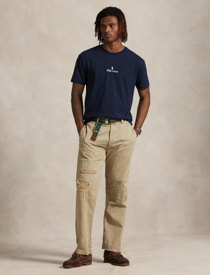 Polo Ralph Lauren Classic Fit Logo Jersey T-Shirt - Navy - XL