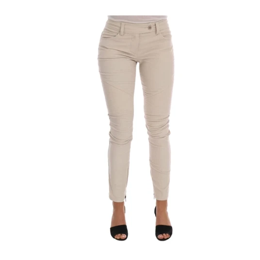 Ermanno Scervino Dame Jeans Beige S