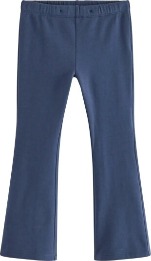 Lindex Flared Leggings With Brushed Inside Navy 122