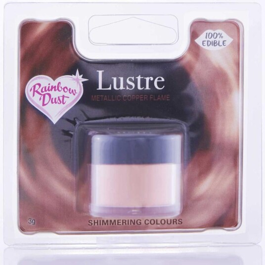 Edible Lustre Copper Flame 3g Edible Lustre Copper Flame 3g