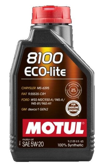 Motorolje MOTUL 8100 ECO-LITE 5W20 1L Motorolje MOTUL 8100 ECO-LITE 5W20 1L