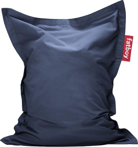 Fatboy Junior Canvas Recycled Sittesekk Crown Blue Fatboy Junior Canvas Recycled Sittesekk Crown Blue