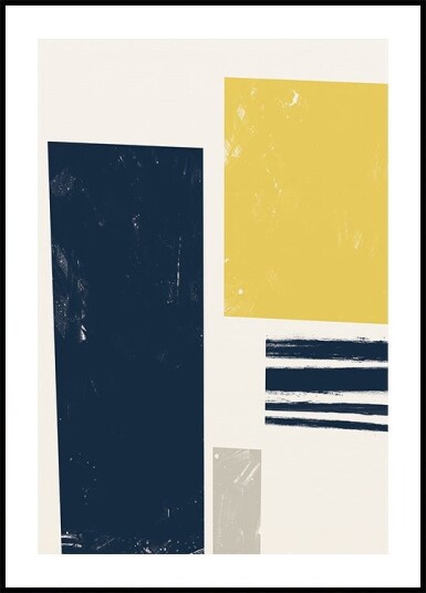 Scandi Abstract Plakat / 70x100cm Scandi Abstract Plakat / 70x100cm
